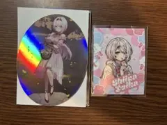 にじさんじ ART OF NIJISANJI 特典　オーロラステッカー　椎名唯華