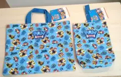 値下げ【新品タグ付き】パウパトロール　レッスンバッグ　シューズバッグ①