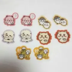 ちいかわ フレークシール 10枚セット　ハチワレ シーサー ラッコ　キメラ
