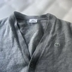 ラコステ　lacoste ニットカーディガン　グレー　5