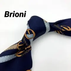 美品 Brioni シルク ネクタイ イタリア製 ブリオーニのサムネイル