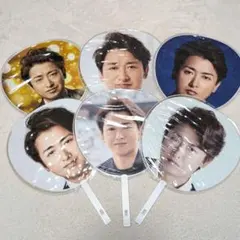 嵐 大野智 ジャンボうちわ 6枚セット ARASHI LIVE TOUR