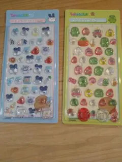 たまごっち　3Dステッカーシール　かたいシール　2枚セット　②