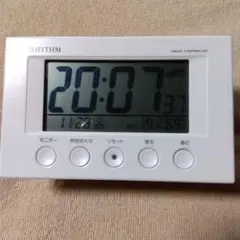 RHYTHM ラジオコントロール置時計