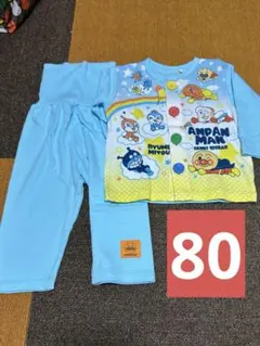 新品✨アンパンマン 長袖パジャマ80 タグ付