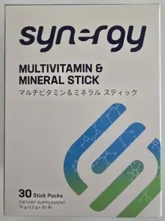 シナジー マルチビタミン & ミネラル スティック 30袋 - メルカリ