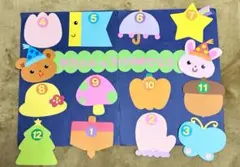 壁面飾り・お誕生日表【おめでとう♡】