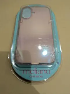 meliano CLEAR AURORA iPhone16 ケース ピンク