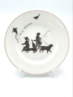 エルメス　HERMES　シルエット　ピンク　プレート　20.5㎝のサムネイル