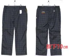 新品 FILA アクティブパンツ : 3L(ウエスト98～108股下70㎝)