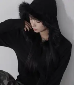 ブラック パーカー