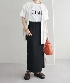 リブカットナロースカートのサムネイル