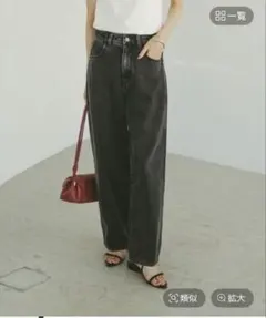 グローバルワークGOODデニムバギーパンツXL