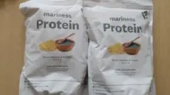 mariness Protein 黒ごまときな粉 2袋