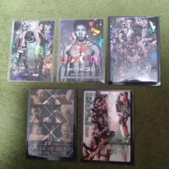 RIZINポテトスティックカード 5枚