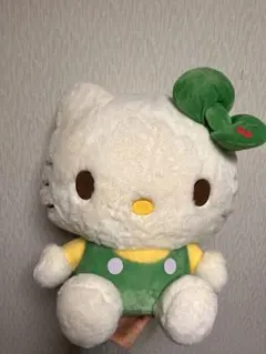 ハローキティ ぬいぐるみ 大きめ 緑