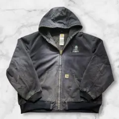 【メキシコ製】Carhartt アクティブジャケット 3XL 企業ロゴ