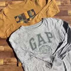 GAP 長袖カットソー ロンT 120cm 2枚セット