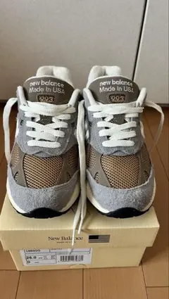 ニューバランスU993GG 25.0cm - メルカリ