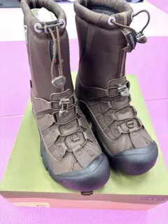 KEEN 防寒スノーブーツ ブラウン ハイカット 28cm