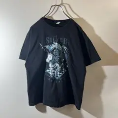SILVER KNIGHT グラフィックTシャツ XL ブラック