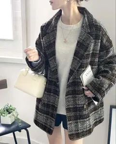 classicalelf ダブルジャケットコート