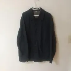 00's OLD UNIQLOメンズカバーオール ナイロンジャケットМ紺