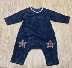 apres les cours ロンパース 長袖 紺