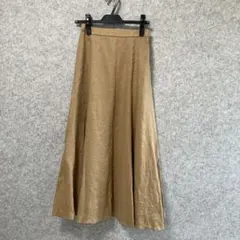 NEMIKA　リネンフレアスカート　レリアン