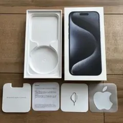 iPhone15pro 128GB ブルーチタニウム 外箱