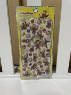 【正規品】プチドロップステッカー　おさるのジョージ　ジョージ