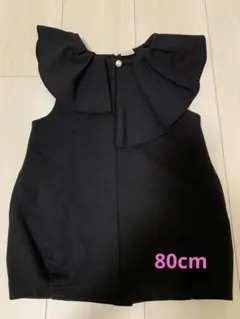 ⭐︎値下げしました⭐︎[80cm]ブラックワンピース フォーマル