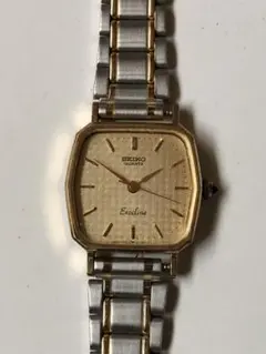 SEIKO EXCELINE クォーツ レディース 腕時計 コンビカラーのサムネイル