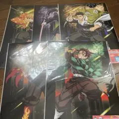一番くじ 鬼滅の刃 雷の兄弟 G賞 ポスターコレクション 5種