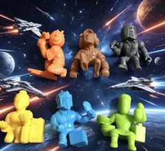 ポケモン 筋トレ フィギュア 4体セット マッチョ マッスル ジム - メルカリ