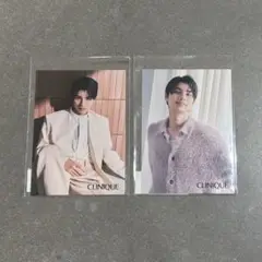 本田響也　CLINIQUE フォトカード　2枚セット