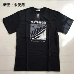 【新品・未使用】カンタベリー 半袖Tシャツ ブラック モノクロ アメカジ M