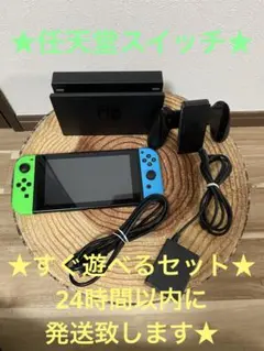 Nintendo Switch ニンテンドースイッチ本体　GRN/BLU 箱無し