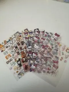 キャラクターシールセット かわいいデザイン８点セット