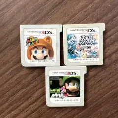 ニンテンドー3DSソフト3本セット