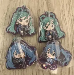 マジカルミライ 2025 初音ミクあそーと　ラバーマスコット　4種セット　コンプ