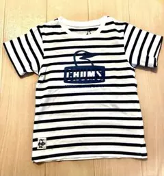 CHUMS キッズ Tシャツ ボーダー柄 115-130のサムネイル