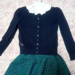 ユニクロ フリル襟 カットソー