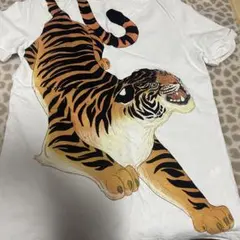 H&M Tシャツ 半袖 タイガー 虎