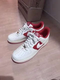 NIKE Air Force 1 ホワイト 箱付き Nike Air Force One LV8 Double Air Swoosh Overbranding Size