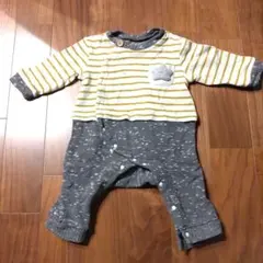 オーガニックコットン使用　ベビー服　ロンパース　ナチュラルベーシックスタイル