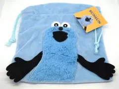 パペットスンスン　フワフワ巾着 39マート　サンキューマート