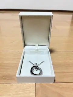 シルバー リングデザイン ネックレス