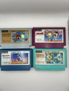 任天堂ファミコンソフト4本セット