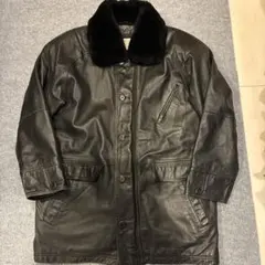 早い者勝ち　ラムレザー　ハーフコート　3WAY L程度